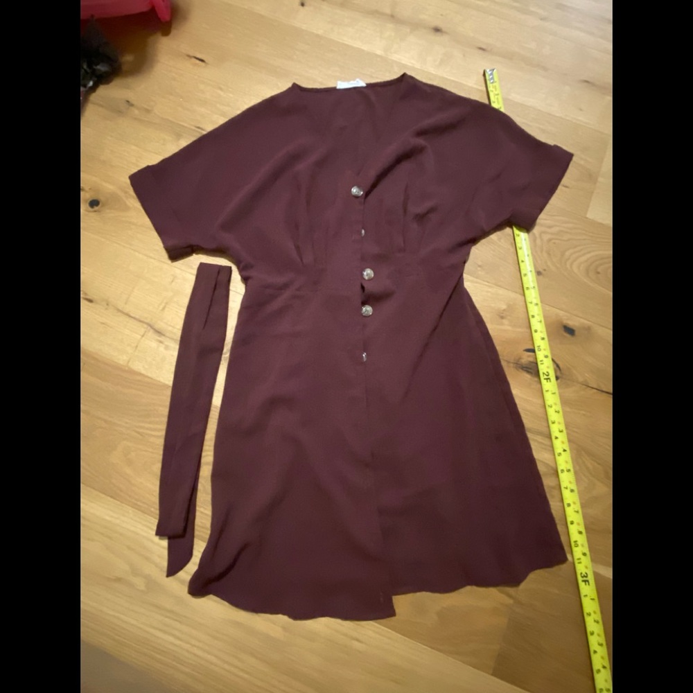 Maroon dress